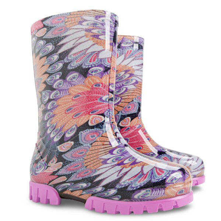 Obrazek Buty dziecięce DEMAR Twister Print 0037 Peacock Feather