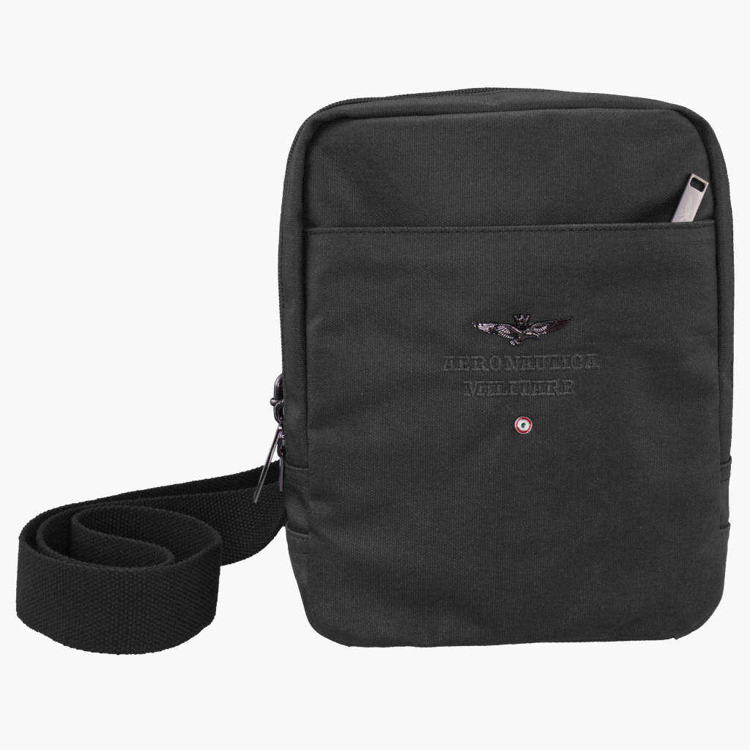 Obrazek Torba cross Aeronautica Militare City AM-336-01 czarna 2 L