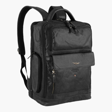 Obrazek Plecak Aeronautica Militare Vintage AM-305-01 czarny 18 L