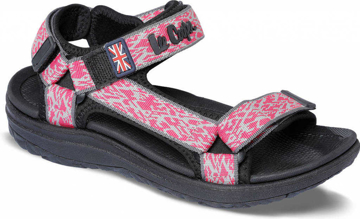 Obrazek Lee Cooper LCWL-20-34-013 Sandały damskie różowe