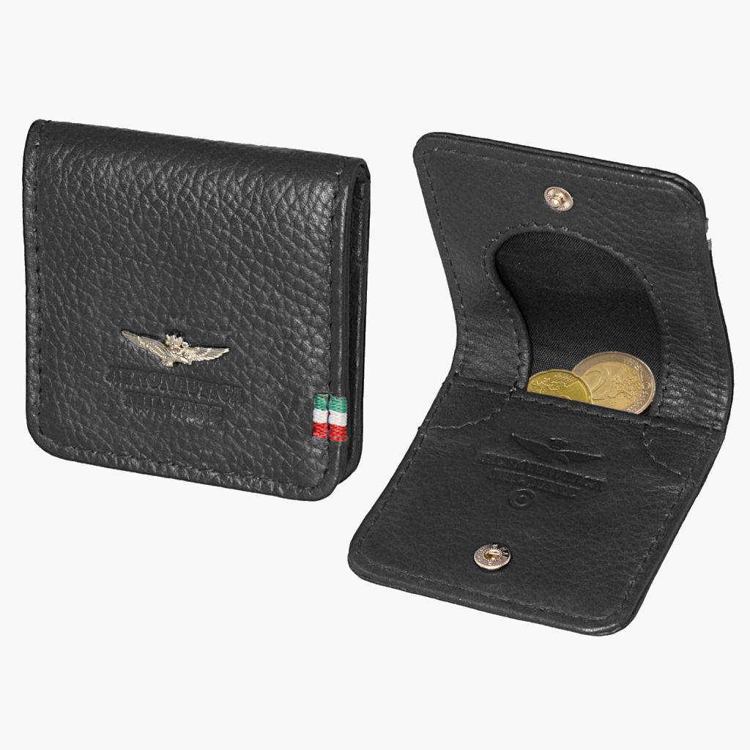 Obrazek Etui na monety Aeronautica Militare Flag AM-109-01 czarne