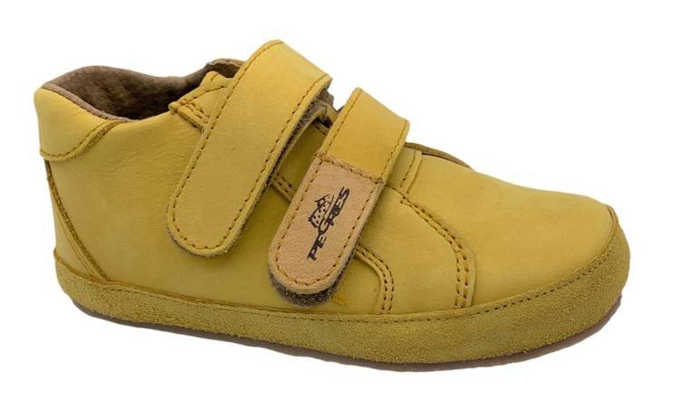 Obrazek Pegres Barefoot B1408 Trampki dziecięce żółte