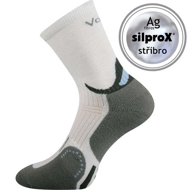 Obrazek VOXX Actros silproX skarpetki białe 1 para