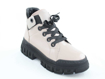 Obrazek Wild 1575002A2 Damskie skórzane buty za kostkę w kolorze beżowym