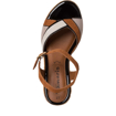 Obrazek Tamaris 1-28027-42-392 Damskie sandały na koturnie brązowe