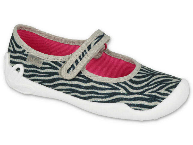 Obrazek Baleriny dziewczęce BEFADO 114Y492 ZEBRA
