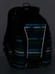 Obrazek Bagmaster BAG 20 C Plecak studencki Niebieski / Zielony / Czarny / Biały 23 L