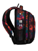 Obrazek Bagmaster SUPERNOVA 20 A Plecak studencki pomarańczowy / czerwony / turkusowy 23 L