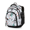 Obrazek Zestaw studencki Bagmaster SUPERNOVA 21 A - jasny biały 34 l