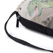Obrazek Bagmaster Torba LUMI 24 C worek szkolny na kapcie / worek gimnastyczny - dinozaur zielony 1,5 l