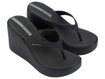 Obrazek Ipanema High Fashion Stringi 83521-AQ576 Czarne kapcie damskie