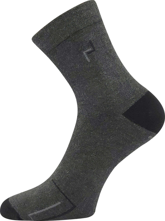 Obrazek Skarpety LONKA® Broger 01 antracyt melé 3 pary