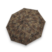 Obrazek DERBY Hit Mini Leaves - damski parasol składany brązowy