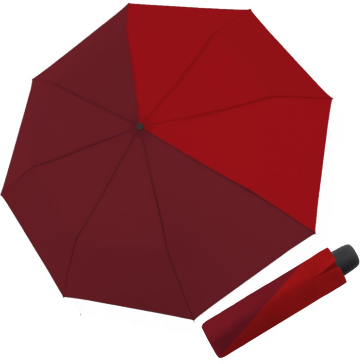 Obrazek DERBY Hit Mini Red - parasol składany damski/męski czerwony