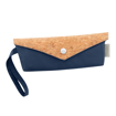 Obrazek DOPPLER Nature Mini Cork deep navy FSC(R) - ECO parasol niebieski