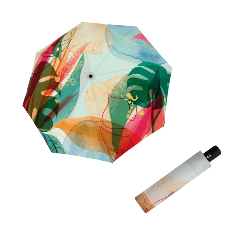 Obrazek DOPPLER Carbonsteel Magic Oasis - w pełni automatyczny parasol damski wielokolorowy