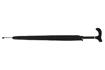 Obrazek DOPPLER Steel Arnold Automatic Fritzgriff - męski parasol hollow point czarny