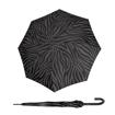 Obrazek KNIRPS A.760 STICK AUTOMATIC Zebra Black - Elegancki parasol z wyrzutnikiem gąbki